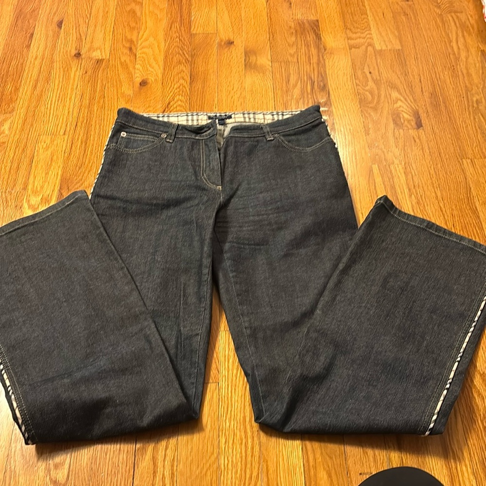 Authentic Burberry women’s jeans size USA 10